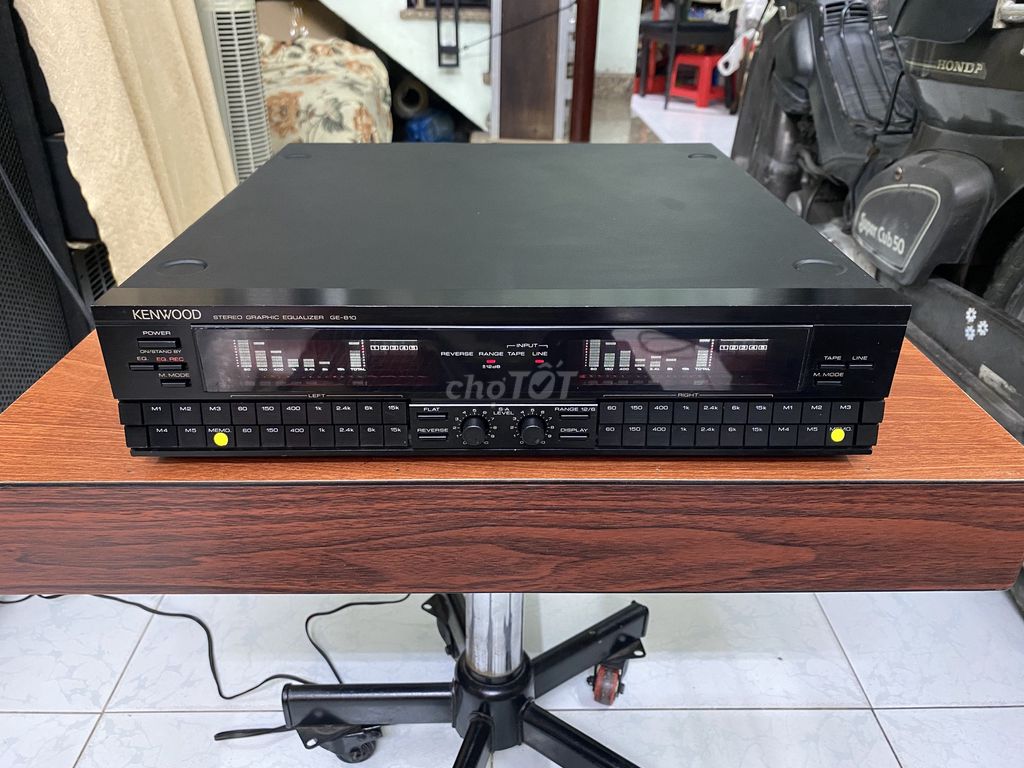 KENWOOD GE-81O Lọc EQ Đen Nhật Bản đẹp. Mua bán Tivi, Âm thanh tại Quận Tân Bình Tp Hồ Chí Minh được đăng bởi Nhật Minh Audio  hình 1