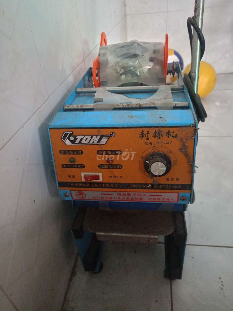 Máy ép miệng ly K-TON ET-D7 Xanh, Cam. Mua bán Bếp, lò, đồ điện nhà bếp tại Thị xã Bến Cát Bình Dương được đăng bởi Hồ Ý Vlog hình 1