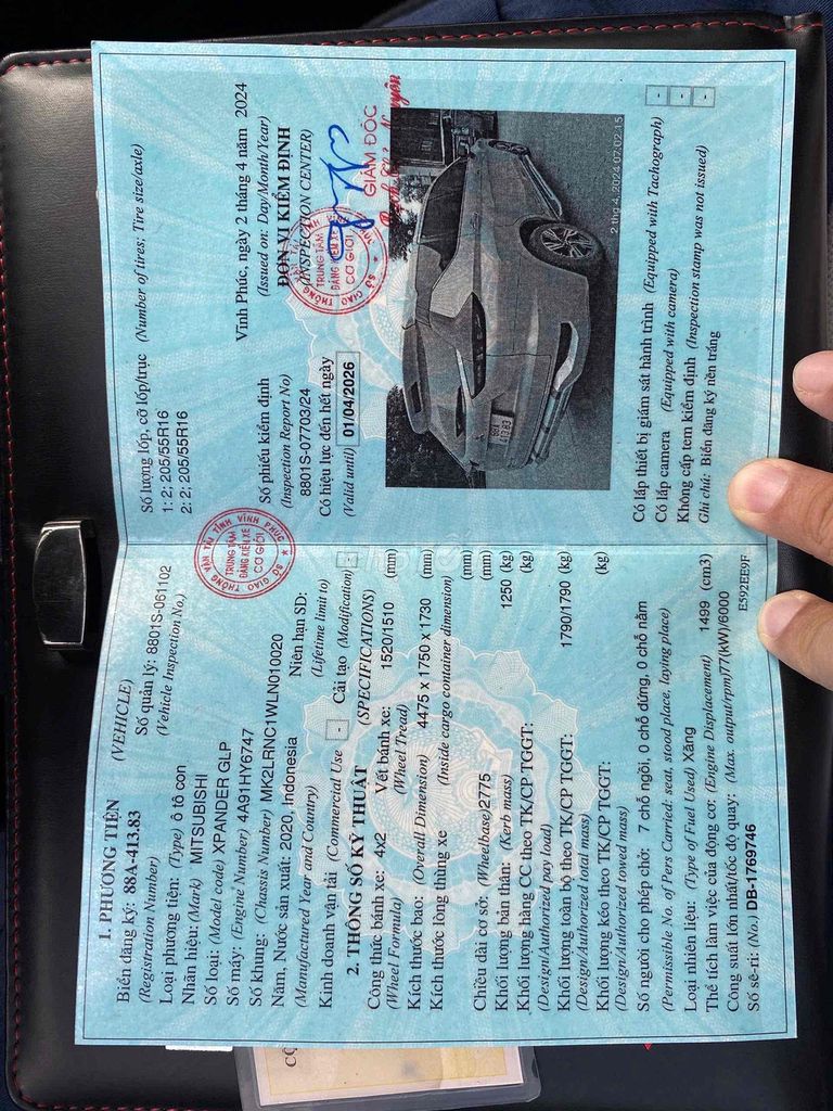 Mitsubishi Xpander 2021 1.5AT - 56000 km. Mua bán Ô tô tại Thành phố Vĩnh Yên Vĩnh Phúc được đăng bởi Nguyễn Hải Lâm hình 10