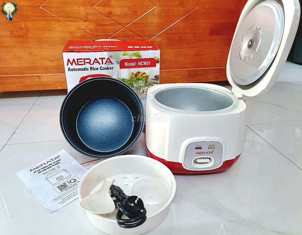 Nồi cơm điện MERATA NCM01. Mua bán Dụng cụ nhà bếp tại Thành phố Rạch Giá Kiên Giang được đăng bởi Nhã Đan hình 1