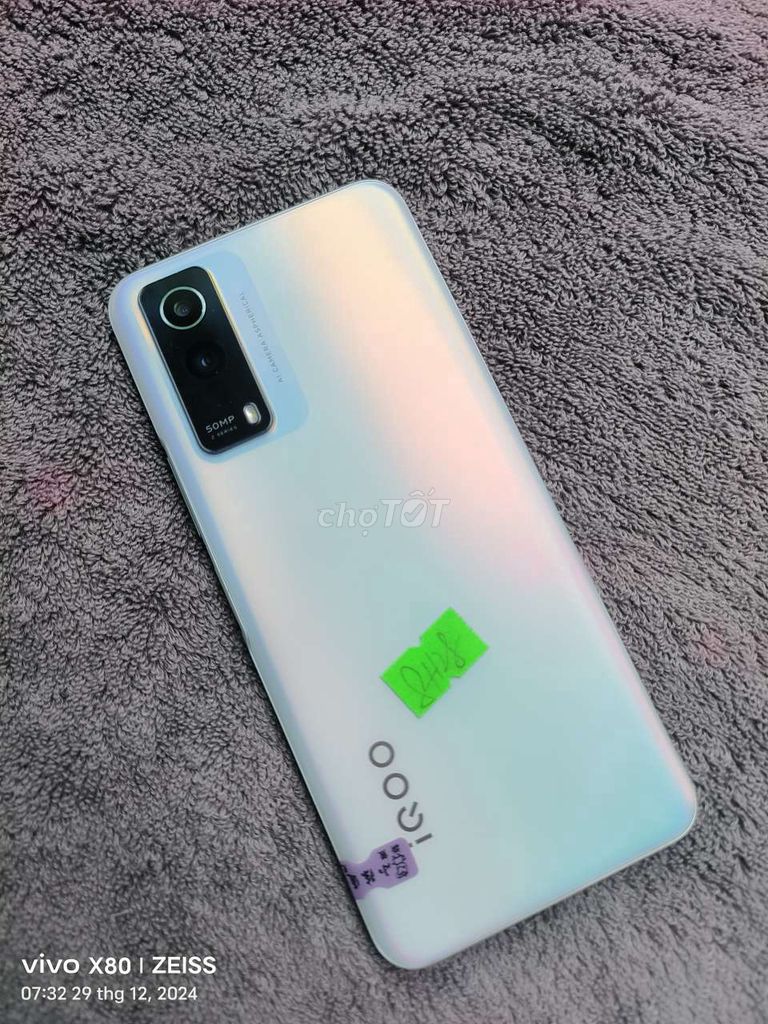 Vivo iqoo z5x 8/128 đẹp keng