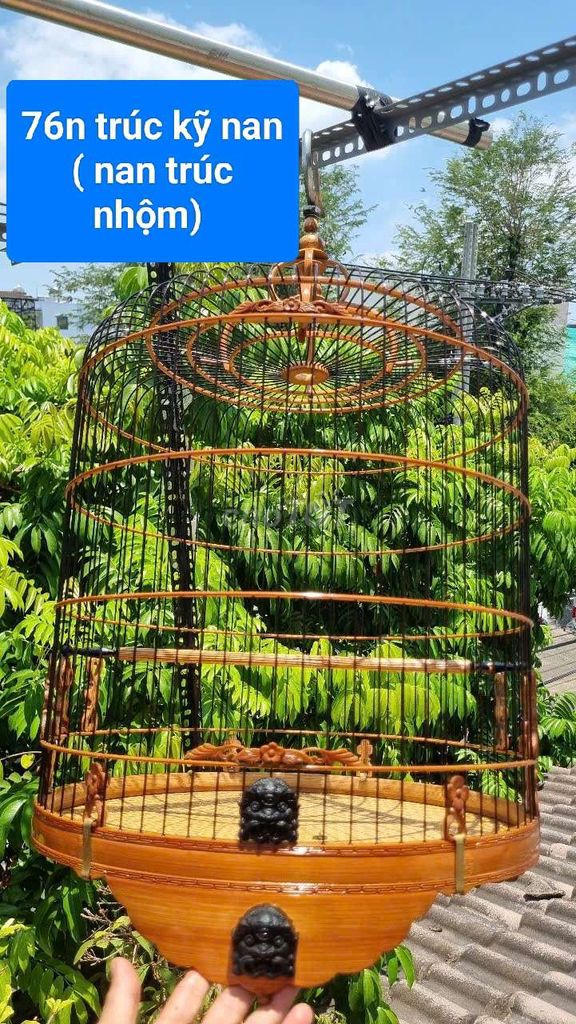 Lồng chim trúc kỹ. Mua bán Phụ kiện, Thức ăn, Dịch vụ tại Quận 8 Tp Hồ Chí Minh được đăng bởi Trung hình 1