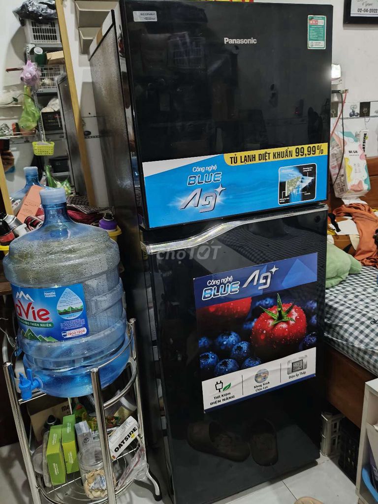 Tủ lạnh Panasonic Tiết kiệm điện màu Đen. Mua bán Tủ lạnh tại Quận Cái Răng Cần Thơ được đăng bởi Thanh hình 1