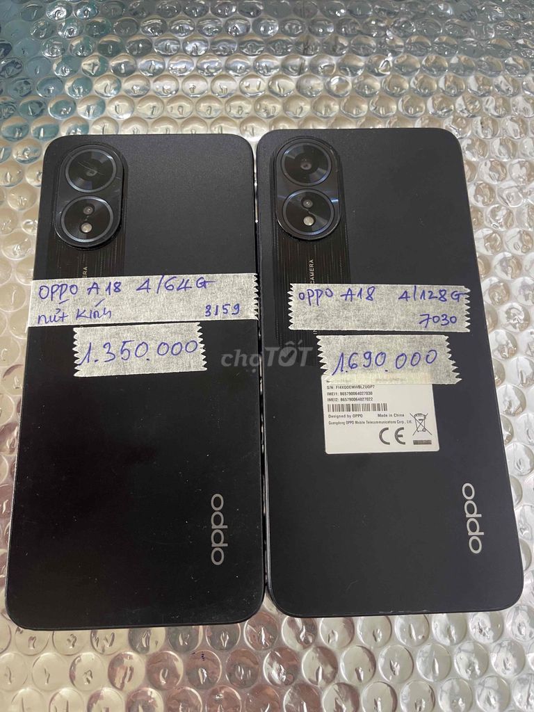 Oppo A18 ram4/64 - ram4/128 zin. Mua bán Điện thoại tại Quận Ninh Kiều Cần Thơ được đăng bởi Cầm Đồ Anh Quý hình 1