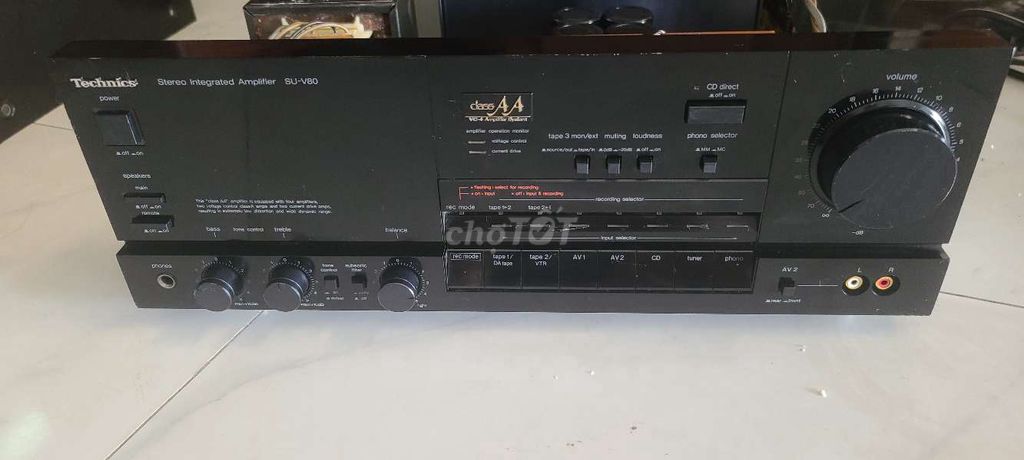 Amply Technics SU-V80 Đen. Mua bán Tivi, Âm thanh tại Thành phố Sóc Trăng Sóc Trăng được đăng bởi trần châu hình 1