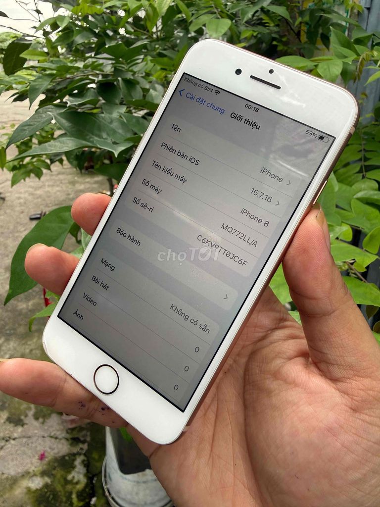 Apple iPhone 8 64GB Vàng hồng Đã sử dụng. Mua bán Điện thoại tại Huyện Bình Chánh Tp Hồ Chí Minh được đăng bởi Lâm mobiphone hình 1