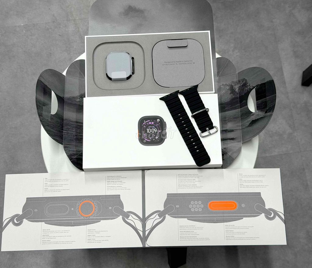 Apple Watch Ultra Gen 3 Đen Như mới chưa sd lun. Mua bán Thiết bị đeo thông minh tại Quận 10 Tp Hồ Chí Minh được đăng bởi Táo Tốt Apple  hình 1