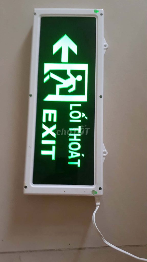 Đèn EXIT đã sử dụng. Mua bán Đèn tại Quận Sơn Trà Đà Nẵng được đăng bởi thanh ngovan hình 1