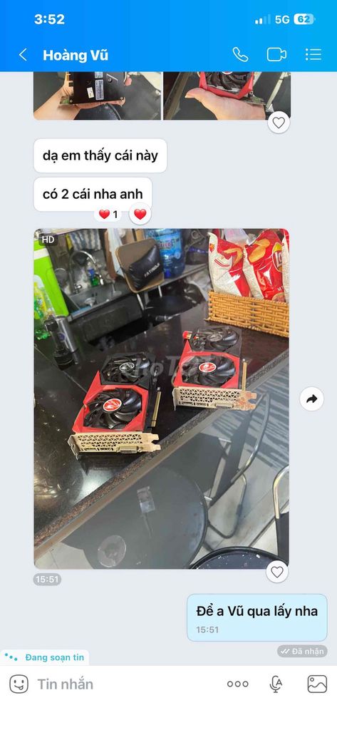 Card đồ họa Colorful GeForce RTX 1660ti Đỏ đen. Mua bán Linh kiện (RAM, Card...) tại Quận Tân Phú Tp Hồ Chí Minh được đăng bởi khoa hình 1