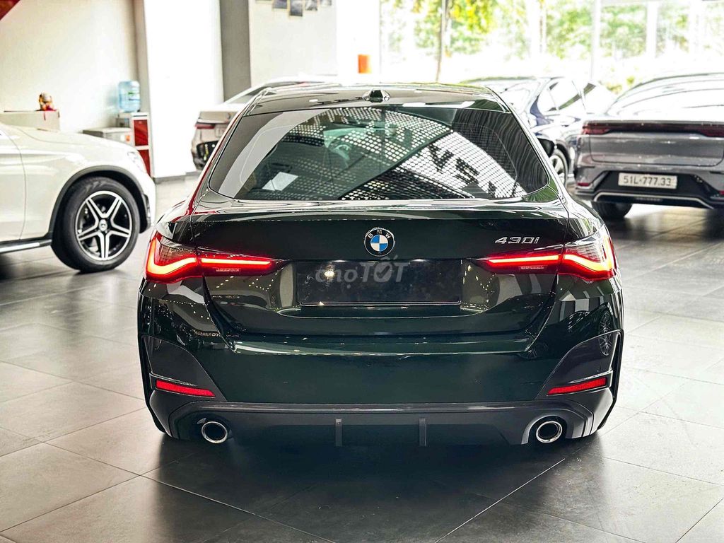 BMW 430i Гран Купе M Sport 2022 зеленый Сан-Ремо