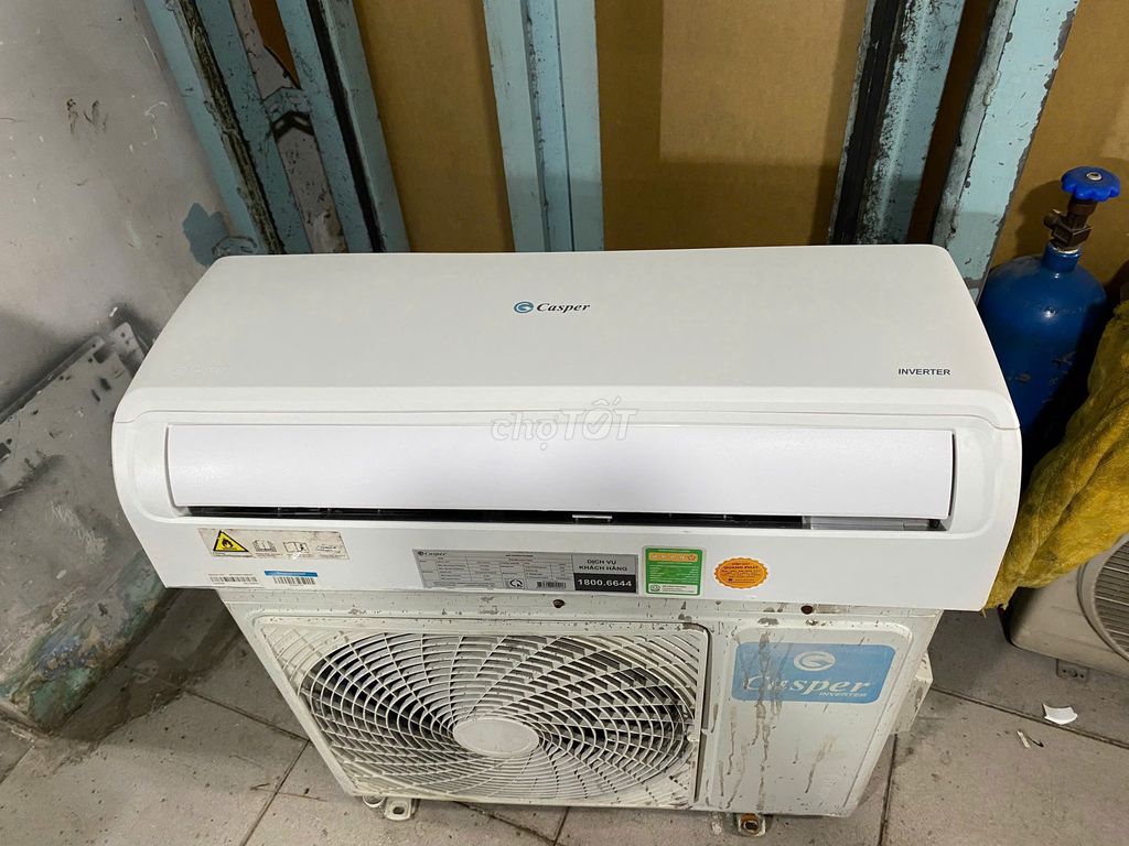 Máy lạnh Casper 1.5HP Inverter GC-12IS33 nhẹ điện. Mua bán Máy lạnh, điều hoà tại Quận 4 Tp Hồ Chí Minh được đăng bởi QUANG PHÁT hình 1