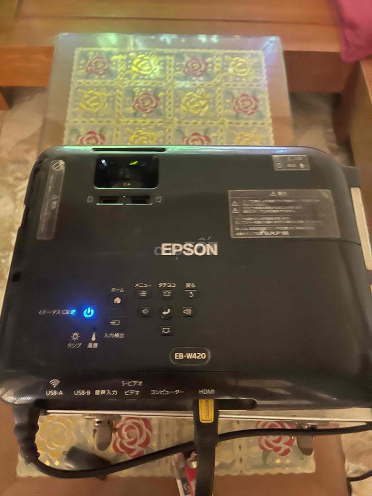 Máy chiếu Epson EB-W420 Đen. Mua bán Đồ dùng văn phòng tại Huyện Hòa Vang Đà Nẵng được đăng bởi Thái  hình 1