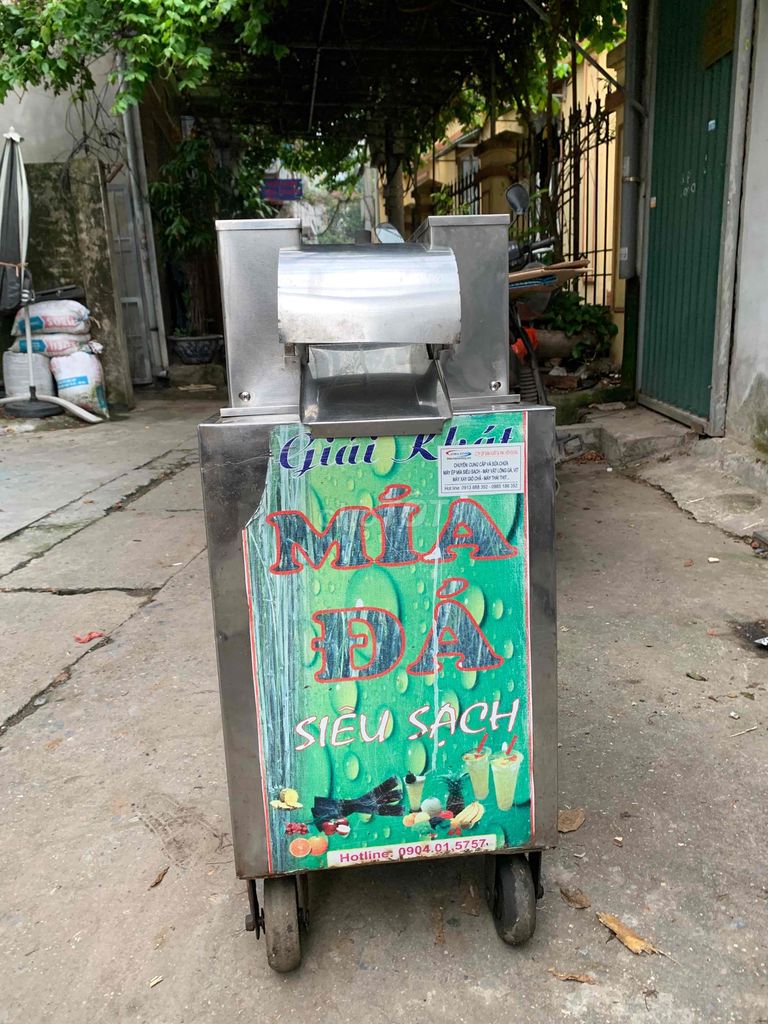 thanh lý máy ép nước mía