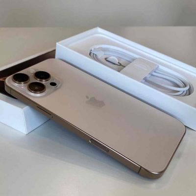 iPhone 16 Pro Max 256G Gold FULLBOX NEW APPLE 2026