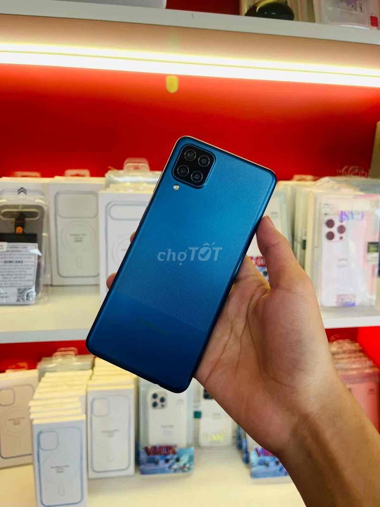 Samsung A12 4GB/128GB Xanh 99%. Mua bán Điện thoại tại Thành phố Biên Hòa Đồng Nai được đăng bởi Thang Tran hình 1