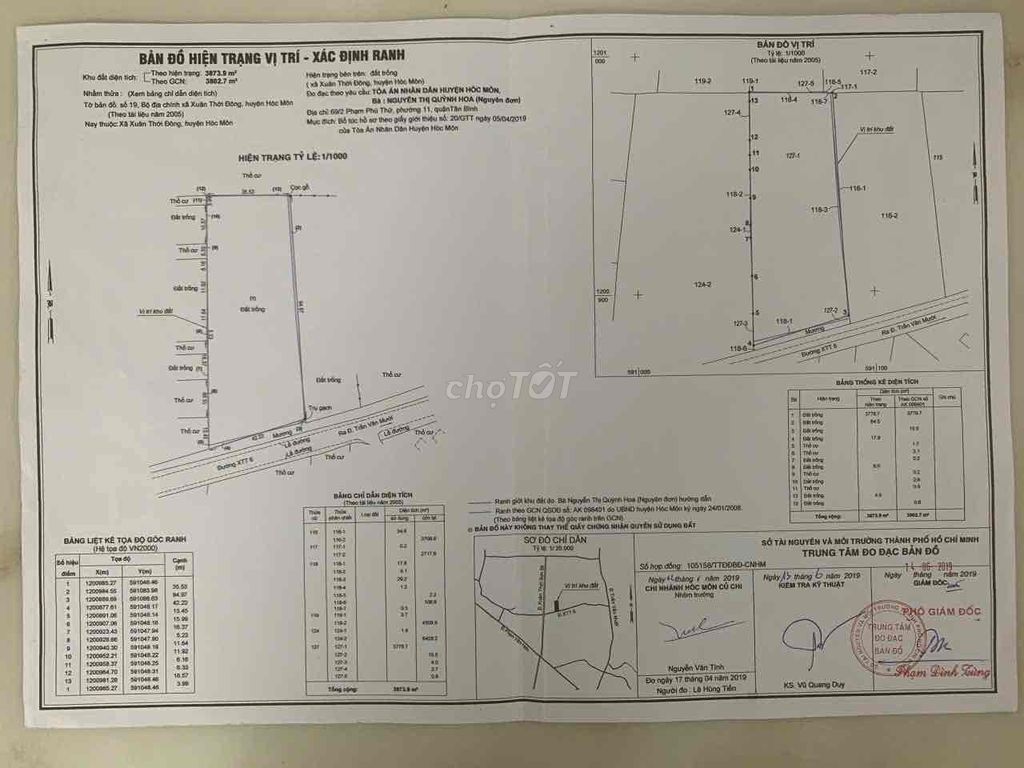 🌟LÔ ĐẤT LỚN MẶT TIỀN - NGUYỄN THỊ THỬ - NGANG KHỦNG 40M x DÀI 100M