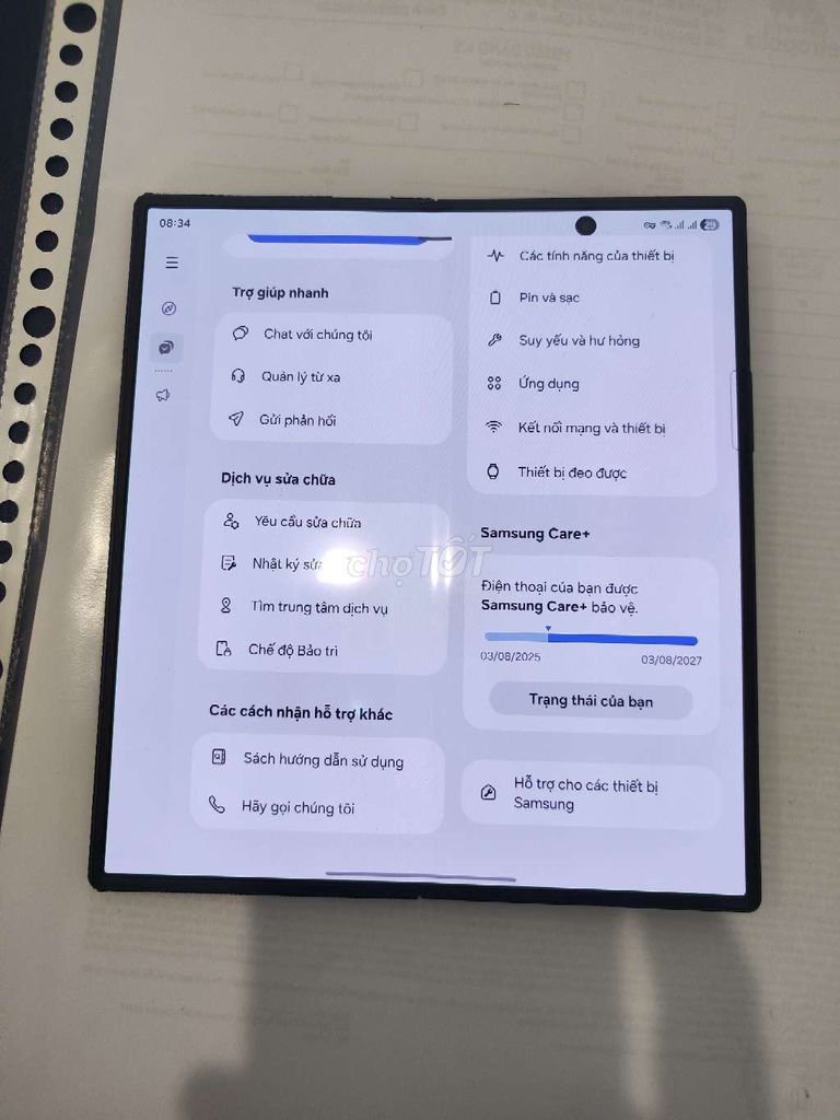 Samsung Galaxy Z Fold 7 Đen Đã sử dụng. Mua bán Điện thoại tại Quận Ba Đình Hà Nội được đăng bởi Đạt hình 1