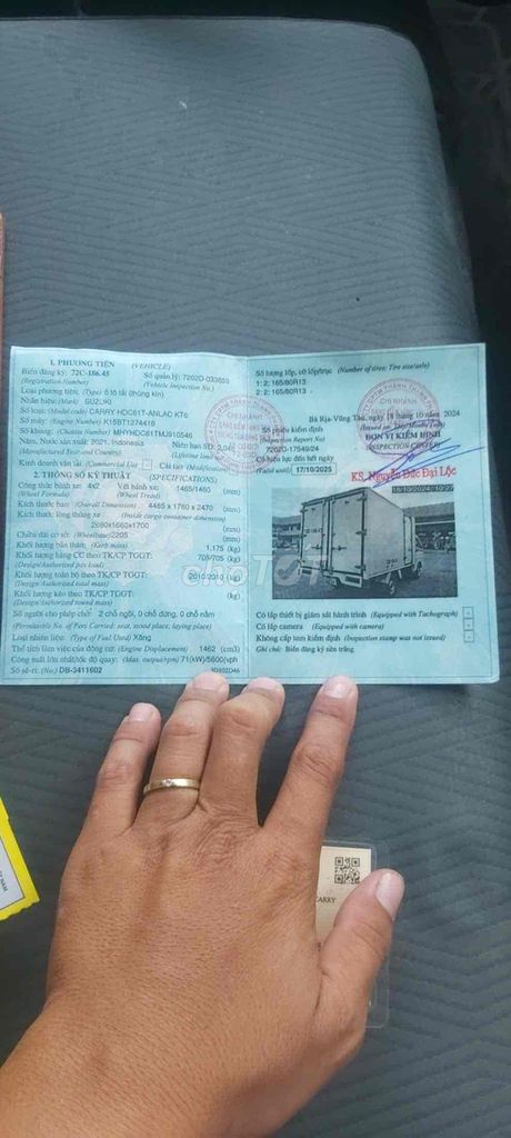 Suzuki Pro 2021. Mua bán Xe tải, xe ben tại Thành phố Bà Rịa Bà Rịa - Vũng Tàu được đăng bởi Hoa Tran hình 3