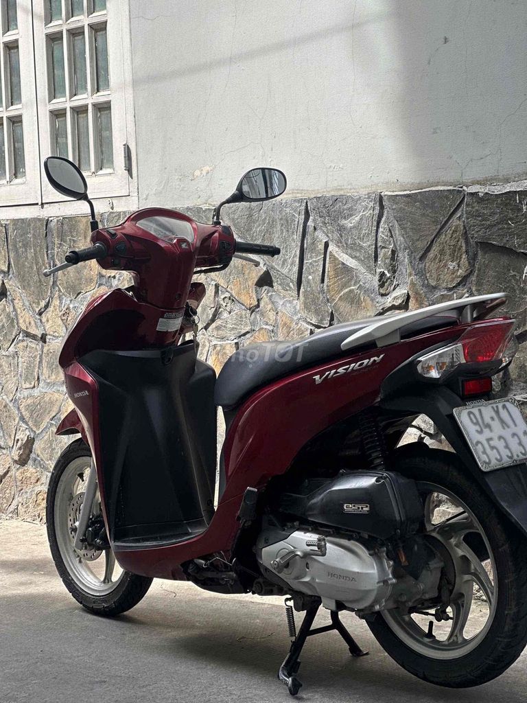 Honda Vision 2016 màu Đỏ. Mua bán Xe máy tại Quận 10 Tp Hồ Chí Minh được đăng bởi Hoang sang hình 7