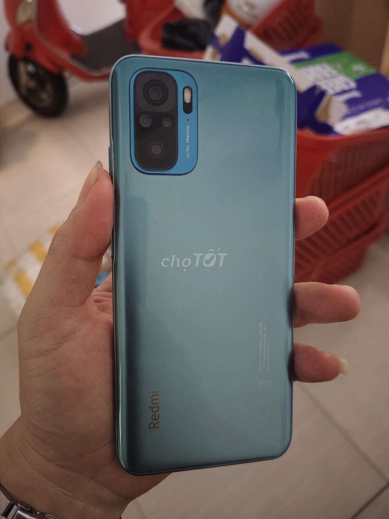 Xiaomi Redmi Note 10 6GB/128GB Xanh. Mua bán Điện thoại tại Quận Cẩm Lệ Đà Nẵng được đăng bởi Nguyễn Đức Ngà hình 1