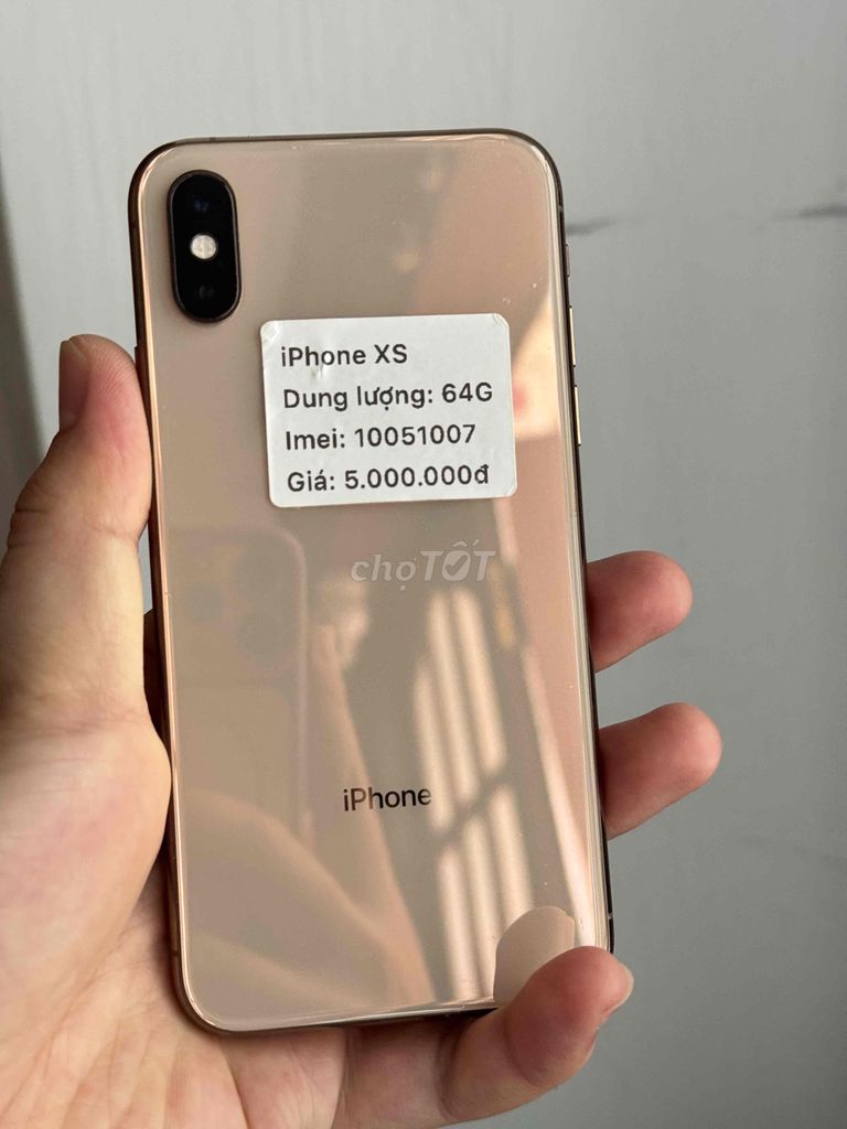 iPhone XS 64GB Vàng máy đẹp keng pin 100%. Mua bán Điện thoại tại Thành phố Buôn Ma Thuột Đắk Lắk được đăng bởi Nguyễn Hoàng hình 1