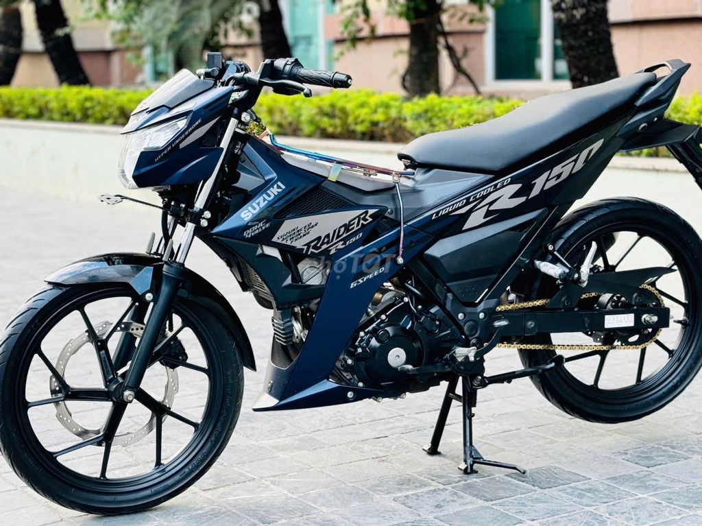 SUZUKI RAIDER 150 XANH XÁM MÁY ZIN XE LƯỚT 2024. Mua bán Xe máy tại Quận Nam Từ Liêm Hà Nội được đăng bởi Mai Khánh hình 4