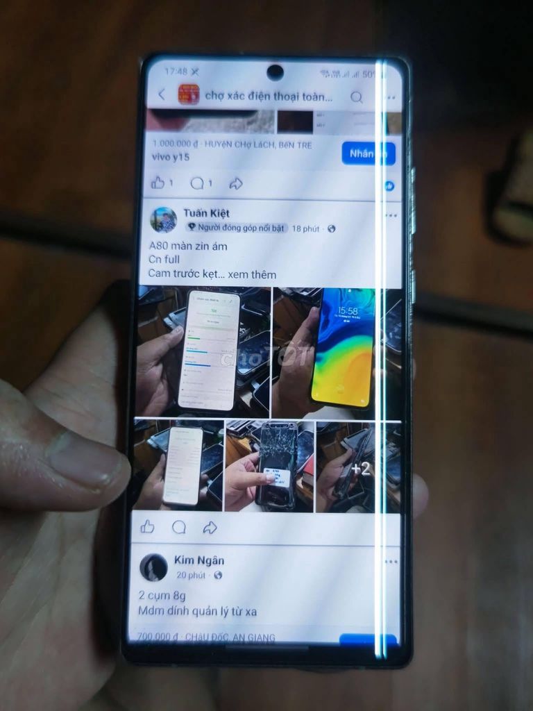 Samsung Note 20 8GB/256GB 2 sim Màn hình sọc. Mua bán Điện thoại tại Quận Ba Đình Hà Nội được đăng bởi Hội Đồ Điện Tử hình 1