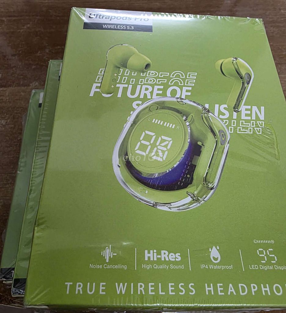 3 Tai nghe Ultrapods Pro Xanh lá. Mua bán Thiết bị đeo thông minh tại Quận 7 Tp Hồ Chí Minh được đăng bởi Mai9x hình 1
