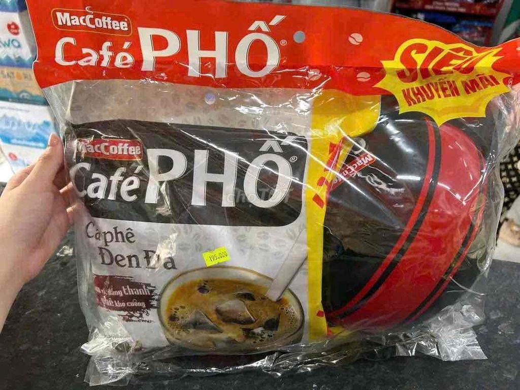Cà phê hòa tan MacCoffee Đen đá. Mua bán Đồ ăn, thực phẩm và các loại khác tại Thành phố Trà Vinh Trà Vinh được đăng bởi ken ken hình 1