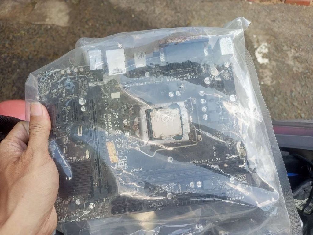 Mainboard H110 hư chip xài bt  i5 7400. Mua bán Linh kiện (RAM, Card...) tại Quận Gò Vấp Tp Hồ Chí Minh được đăng bởi Đông hình 1