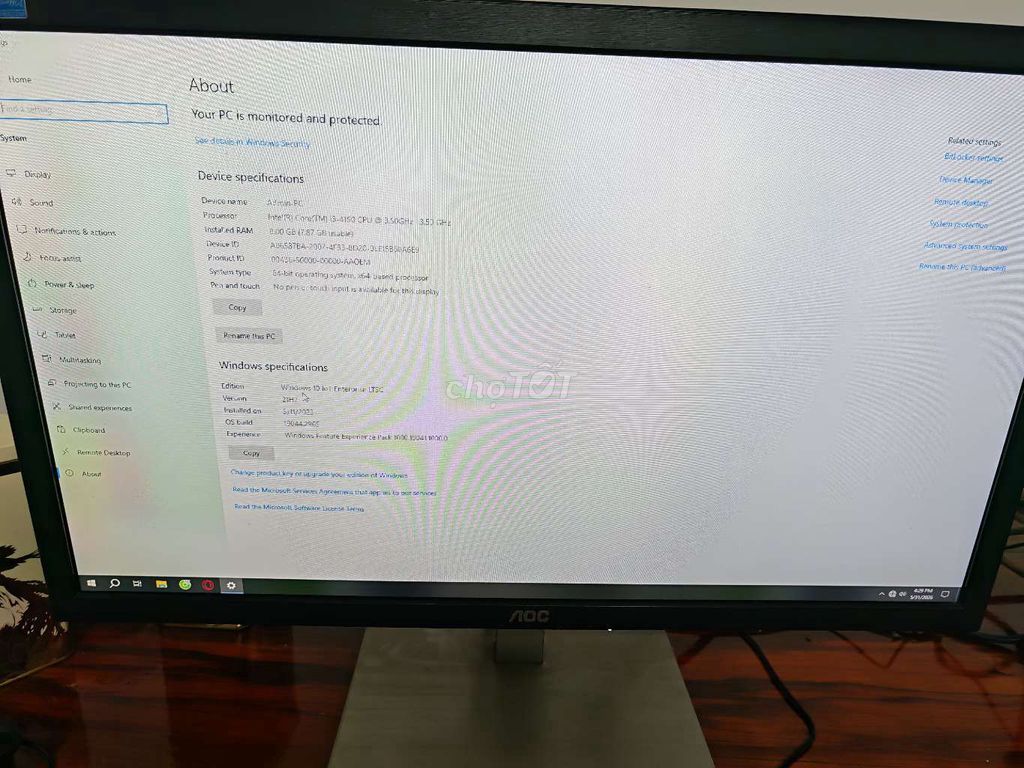 Bộ PC văn phòng. Mua bán Máy tính để bàn tại Huyện Bàu Bàng Bình Dương được đăng bởi SKY hình 1