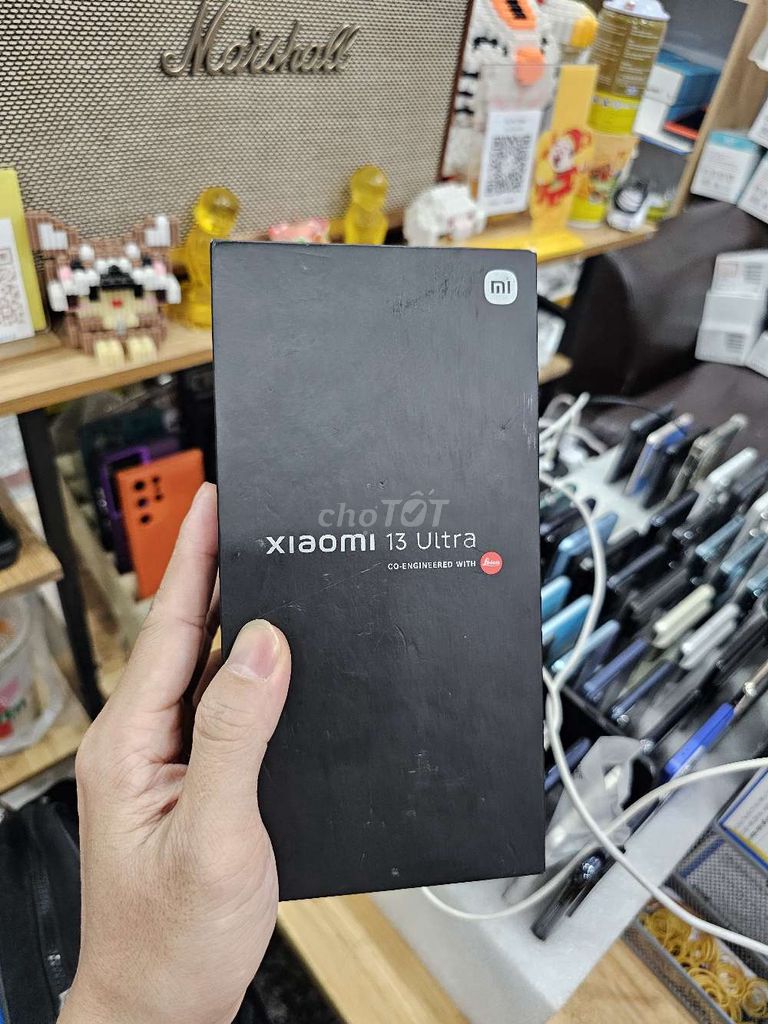 XIAOMI 13 ULTRA 5G FBOX ĐEN 12/256 ZIN ÁP ĐẸP 99%