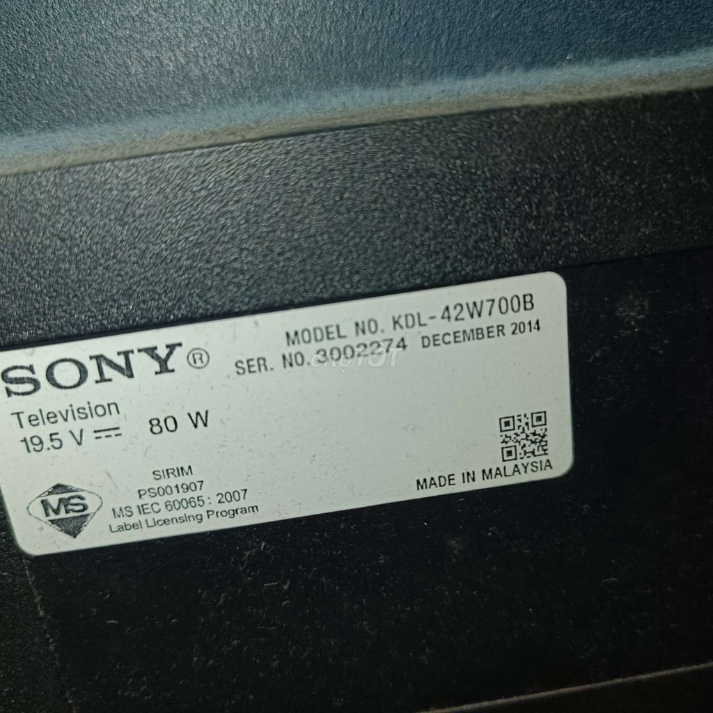 Tivi Sony KDL-42W700B. Mua bán Tivi, Âm thanh tại Quận Lê Chân Hải Phòng được đăng bởi Ku hong hình 1