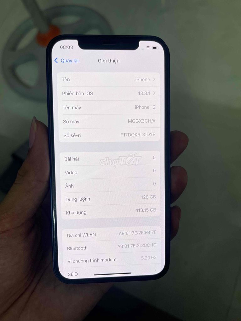 Apple iPhone 12 128GB Xanh 2 SIM. Mua bán Điện thoại tại Huyện Thuận Thành Bắc Ninh được đăng bởi nhất hình 1