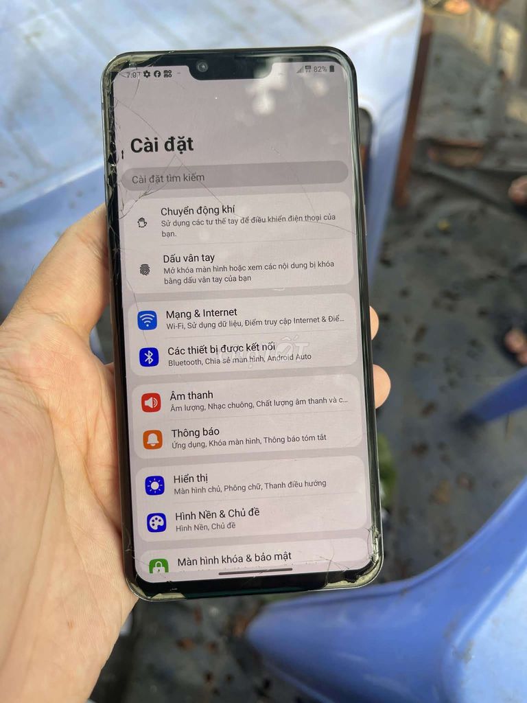 LG G8 ThinQ Đen Màn hình vỡ. Mua bán Điện thoại tại Huyện Đông Anh Hà Nội được đăng bởi Lương hình 1