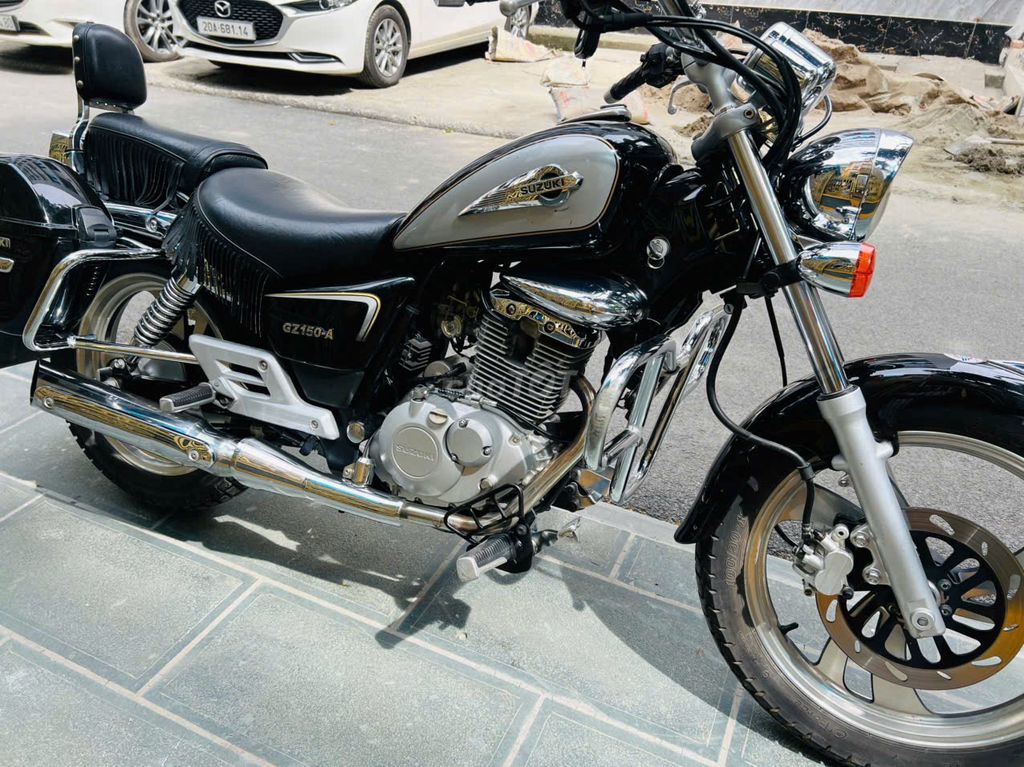 Xe máy Suzuki GZ150-A màu đen đã sử dụng. Mua bán Xe máy tại Quận Nam Từ Liêm Hà Nội được đăng bởi MAI HÒA hình 3