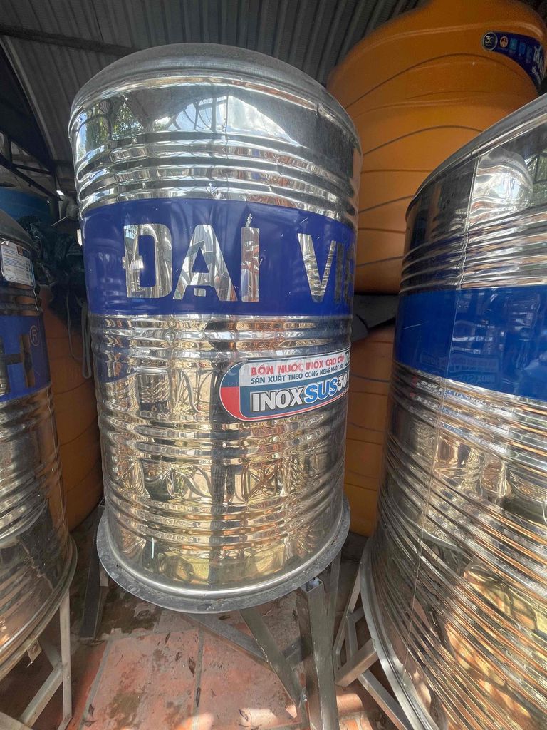 bồn inox đại việt 500l giá rẻ. Mua bán Nội thất, đồ gia dụng khác tại Huyện Củ Chi Tp Hồ Chí Minh được đăng bởi BỒN NHỰA VÀ INOX hình 1