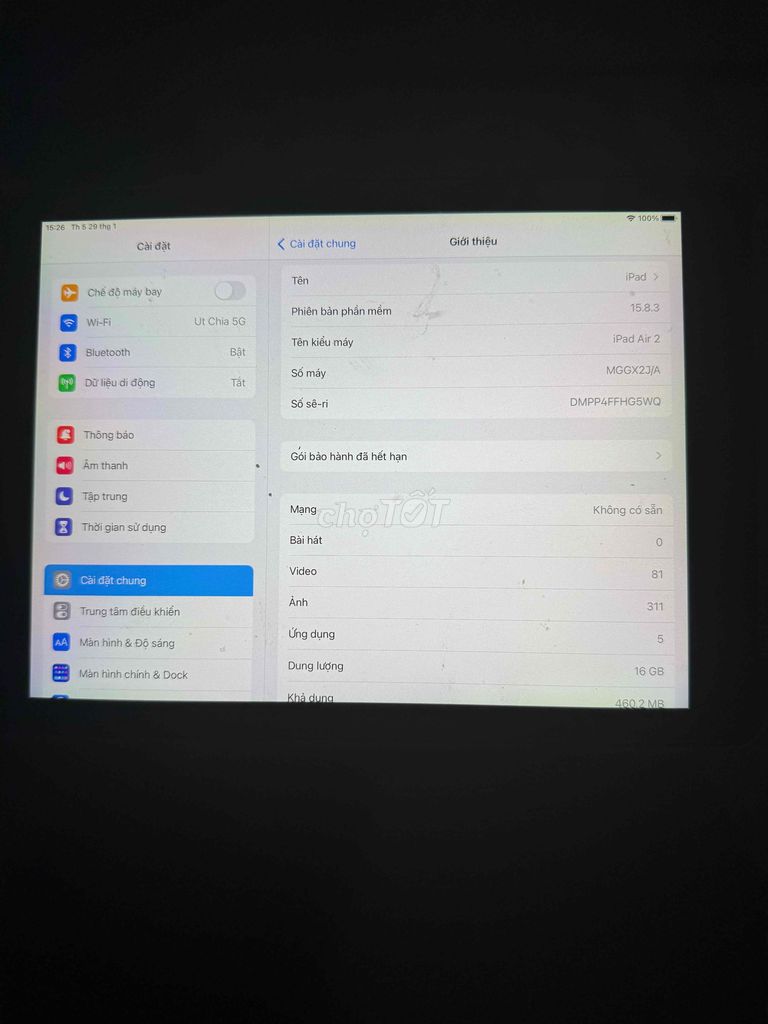 ipad air 2 16gb. Mua bán Máy tính bảng tại Quận 4 Tp Hồ Chí Minh được đăng bởi nhi hình 1