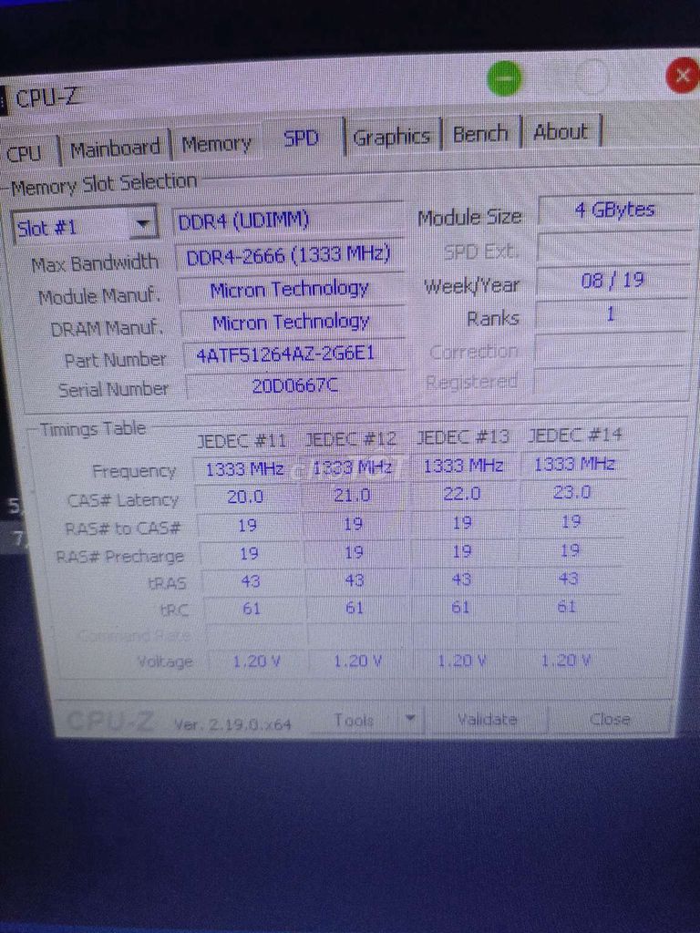Ram DDR4 4G - các hãng - dùng cho máy bàn. Mua bán Linh kiện (RAM, Card...) tại Quận Hai Bà Trưng Hà Nội được đăng bởi Nguyễn Đức hình 1
