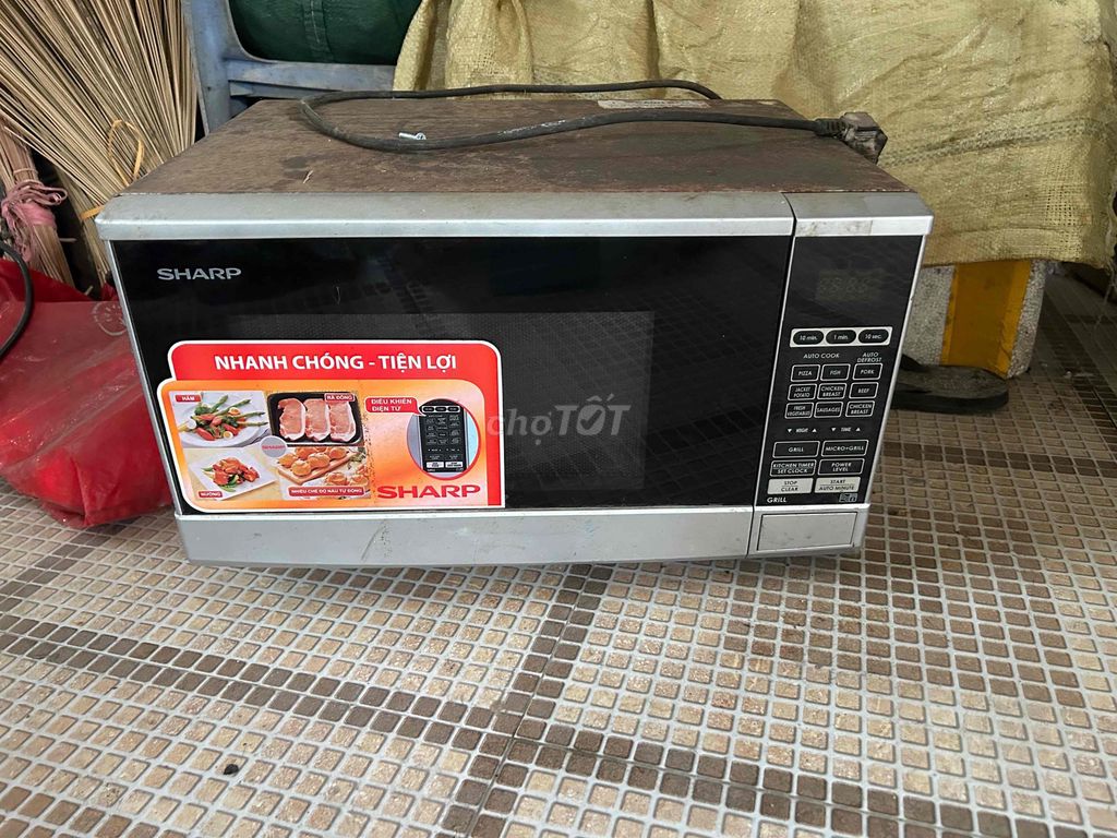 Lò vi sóng Sharp Đen bạc hỏng. Mua bán Bếp, lò, đồ điện nhà bếp tại Thành phố Phủ Lý Hà Nam được đăng bởi Nam hình 1