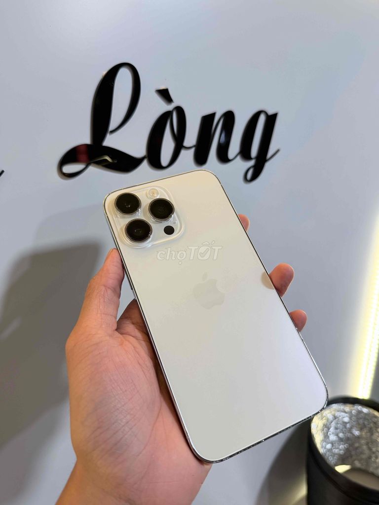 Apple iPhone 14 Pro Max 128GB Trắng có khay sim. Mua bán Điện thoại tại Quận Hoàng Mai Hà Nội được đăng bởi Hoàng Longg hình 1