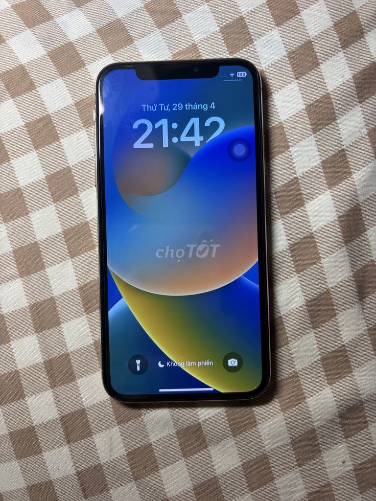 Apple iPhone X 64GB Bạc Đã dùng. Mua bán Điện thoại tại Quận Ninh Kiều Cần Thơ được đăng bởi Man Di hình 1