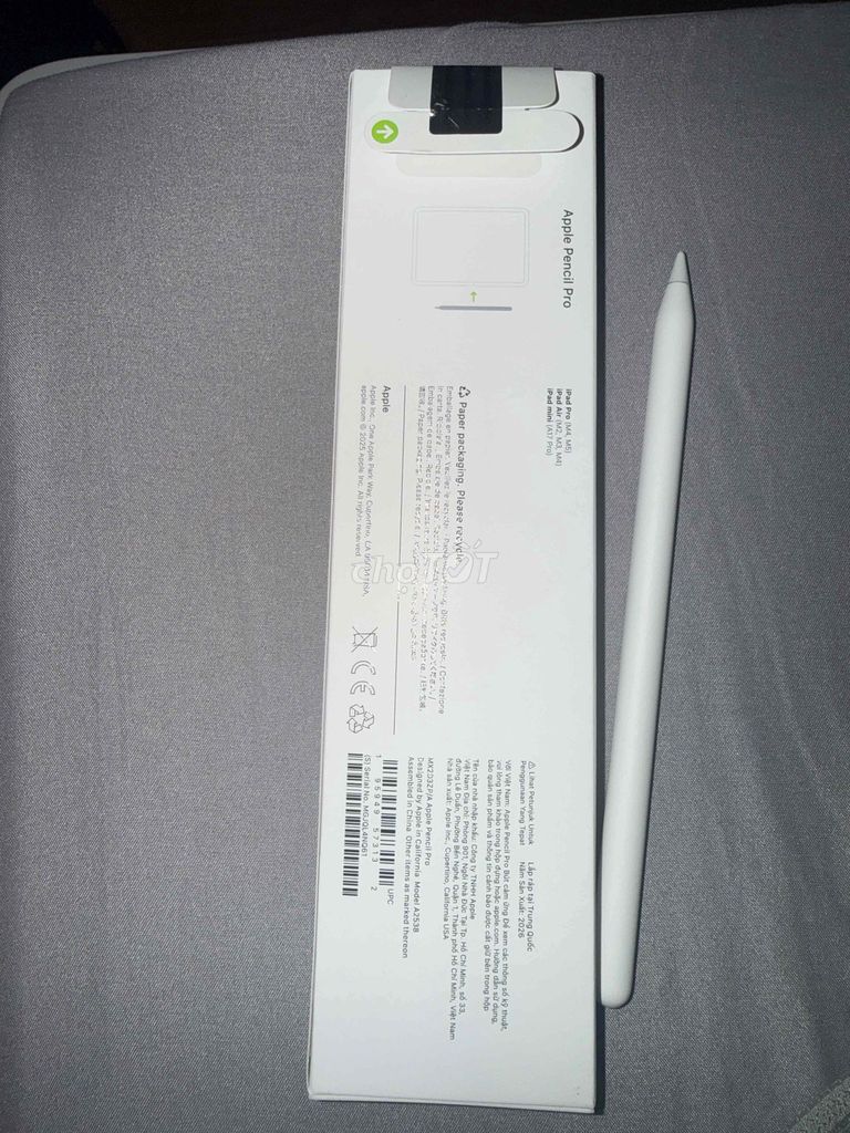 Apple Pencil Pro Trắng. Mua bán Phụ kiện (Màn hình, Chuột...) tại Huyện Hoài Đức Hà Nội được đăng bởi Hong Nguyen hình 1