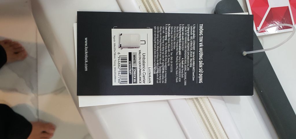 Vali Lock&Lock LTZ903 . size 28inch, mới 100%.