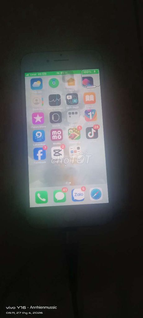 iPhone 7 Vàng hồng. Mua bán Điện thoại tại Thành phố Thủ Đức Tp Hồ Chí Minh được đăng bởi UYTINSO1 hình 1