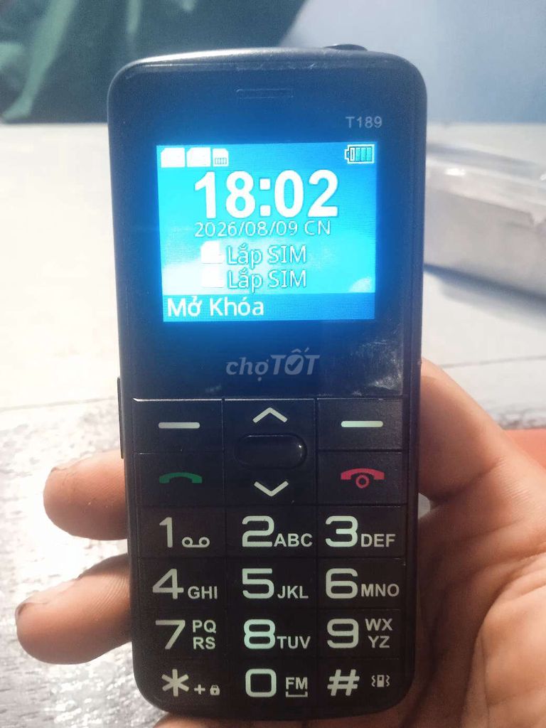 Điện thoại phổ thông Itel it189 2 SIM 4G Đen. Mua bán Điện thoại tại Thành phố Nam Định Nam Định được đăng bởi Loc hình 1