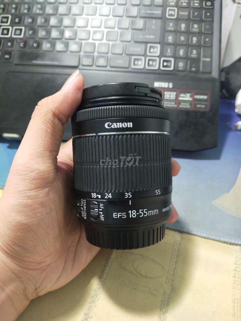 lens canon 18-55 stm. Mua bán Máy ảnh, Máy quay tại Thành phố Dĩ An Bình Dương được đăng bởi Trần hình 1