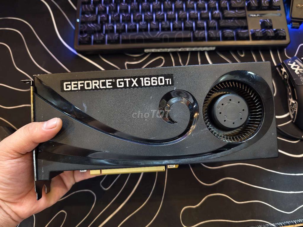 Card đồ họa EVGA GTX 1660 Ti Đen. Mua bán Linh kiện (RAM, Card...) tại Thành phố Nam Định Nam Định được đăng bởi MÁY TÍNH PHÚ LINH hình 1