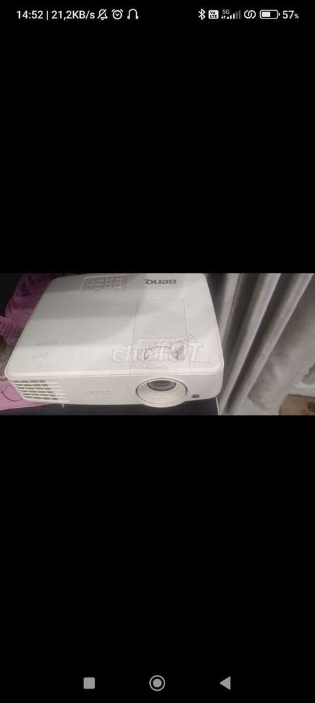 Máy chiếu BenQ Trắng. Mua bán Đồ dùng văn phòng tại Quận Liên Chiểu Đà Nẵng được đăng bởi Tên chưa cung cấp hình 1