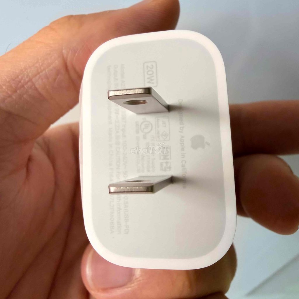 Bộ sạc Apple 20W Trắng USB Type-C. Mua bán Phụ kiện (Màn hình, Chuột...) tại Thành phố Long Xuyên An Giang được đăng bởi Bảo hình 1